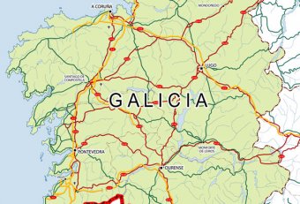 Maps of Galicia