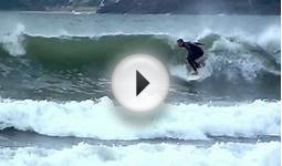 Unha Oliña - Surf Galicia - A Coruña - Slow motion test